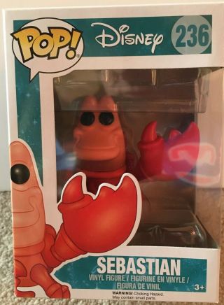 Funko Pop Disney Sebastian The Little Mermaid 237