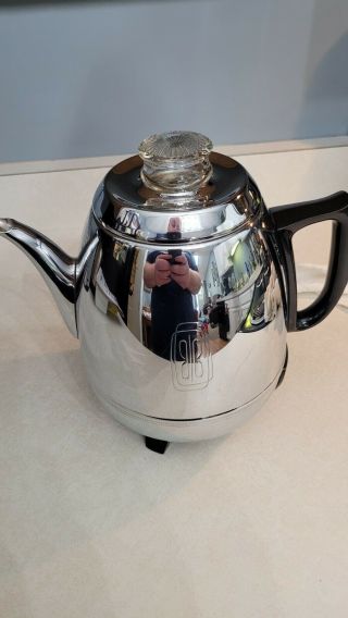 Vintage General Electric 9 Cup Percolator Coffee Pot