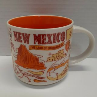 Starbucks Mexico 14 Oz.  Ceramic Coffee Tea Mug Cup Been There Series (h - 37 - 8)