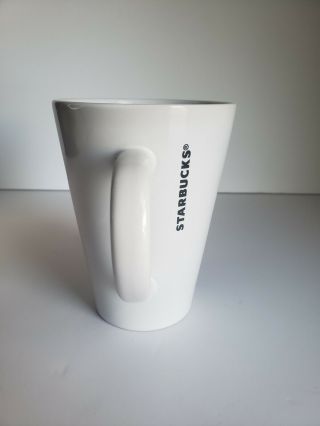 2017 Starbucks White 17.  24 FL Oz Green Siren Starbucks Logo Tall Coffee Cup Mug 2