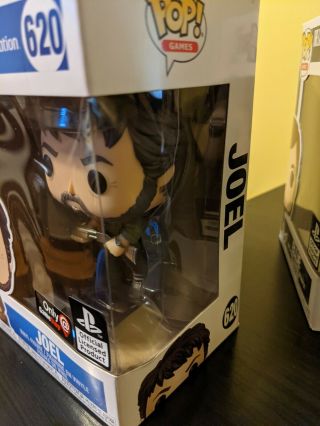 The Last Of Us Joel 620,  Ellie 601,  and Clicker 631 Funko Pops 3