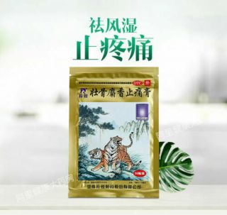 5 Bags Zhuang Gu She Xiang Gao Zhitong Tie Pain Relieving 50 Patches Total