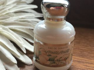 Cacharel Anais Anais Eau De Toilette 7ml Miniature Bottle.  Full,  Vintage