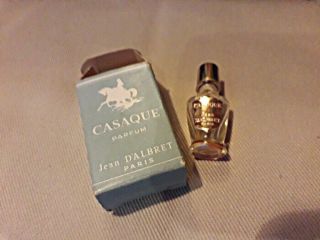 Old Vintage Jean D´albret Casaque Mini Bottle Boxed