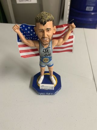 David Taylor Autographed Bobblehead State College Spikes Usa Olympics Wrestling