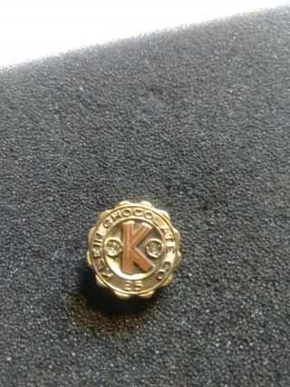 Vintage Klein Chocolate 25year 10k Service Award Pin