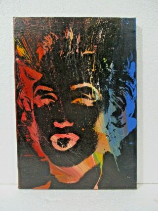Andy Warhol Colored Marylin Reversal Series 1979 In