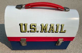 Vintage U.  S.  Mail Kid’s Metal Lunch Box