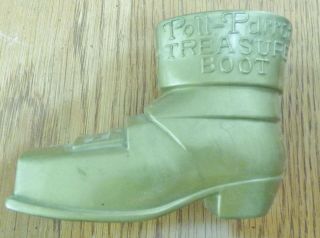 Poll Parrot Treasure Boot Bank Shoe Advertising Give Away