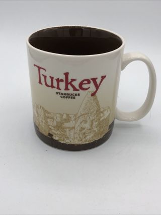 2013 Starbucks Coffee 16 Fl Oz Turkey Mug Cup