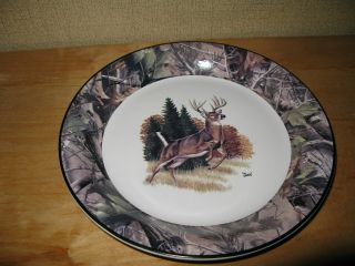 Bass Pro Shops Dinner Plate Wildlife Deer Al Agnew