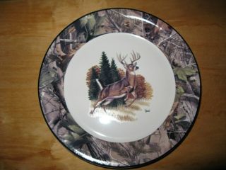 Bass Pro Shops Dinner Plate Wildlife Deer Al Agnew 2