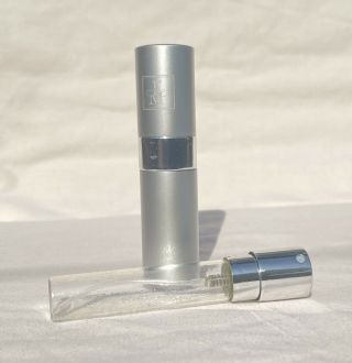 Fm Cosmetics Silver Perfume Travel Handbag Atomiser