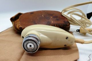 Vintage 1948 - 54 Phillips/norelco " Philishave " Model 7735 Single Head Shaver