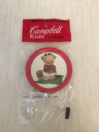 Vintage Campbell’s Soup Kids Tin Coasters 1993 Set Of 6