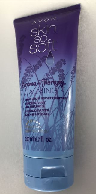 Avon Skin So Soft Calming Aromatherapy Lotion 6.  7oz 200ml 70 Full
