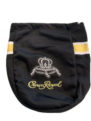 Crown Royal Limited Edition Game Day Bag Special Edition Black/gold