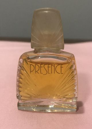 Vintage Presence Parfum Miniature Perfume Bottle Mini