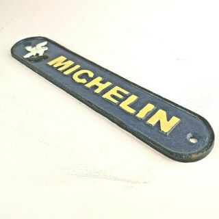 Michelin Tyres - Heavy Cast Iron Sign Plaque