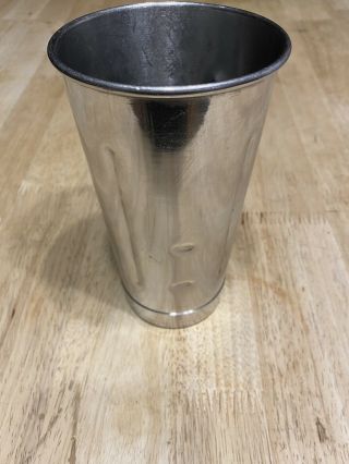 Vintage Stainless Steel Malt Cup