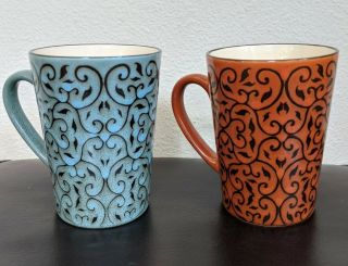 Bia Cordon Bleu International Coffee Mugs (set Of 2) Tall Mugs
