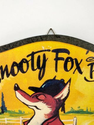 Snooty Fox Pub England Wooden Sign Signage Bar Decor 9 