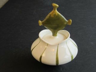 Retro Mid - Century Holt Howard Pixie Ware Olives Container With Lid 2