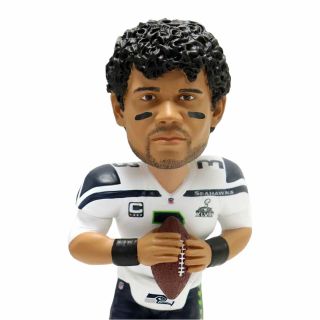 Russell Wilson Seattle Seahawks Bowl Ring Base EX LE NFL Bobblehead /360 2