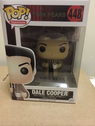 Funko Pop Television Twin Peaks Agent Dale Cooper 448 W/protector