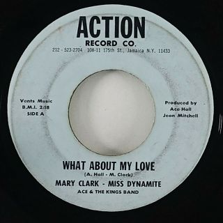 Mary Clark Miss Dynamite " What About My Love " Rare Crossover Soul/funk 45 Action