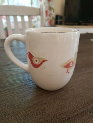 Pier 1 Little Bird Coffee Tea Mug Cup Made In Portugal Rare