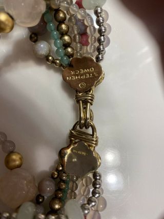 Stephen dweck 8 strand Vintage necklace 4