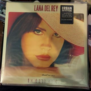 Lana Del Rey ‎honeymoon 2015 Limited Ed Red Colored Vinyl Double Lp 180g