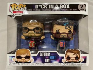 Funko Pop Snl Dick In A Box 2 Pack Saturday Night Live