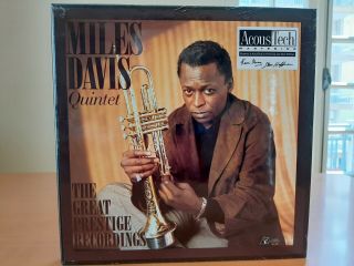 Miles Davis Great Prestige Recordings Box Set 10 Lp 45 Rpm 180g Apj 035
