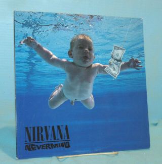 Nirvana Nevermind 1991 David Geffen Records Vinyl Lp Dgc - 24425