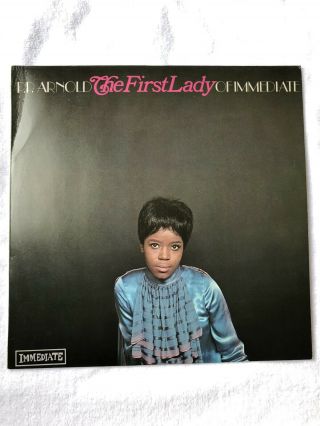 P.  P.  Arnold The First Lady Of Immediate 1st Press Withdrawn Extremely Rare Lp