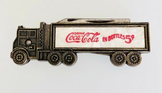 Vintage Coca - Cola Truck Pocket Knife; Coke Advertising; Colonial,  2 - 1/2 " Blade