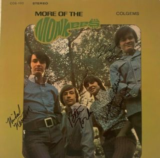 The Monkees Autographed Album