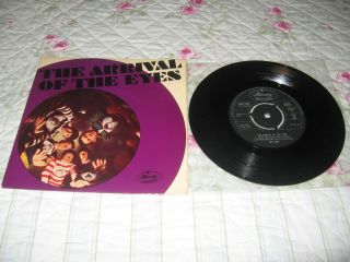 The Arrival Of The Eyes " Uk Ep Vinyl With Pic Sleeve,  Vg,  Rare,  1966.