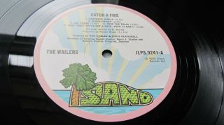 Bob Marley The Wailers Catch A Fire Rare 1973 Zippo Lighter Uk Lp 1st Near