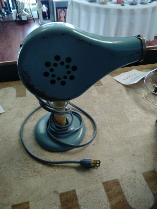 Vintage Handy Hannah Hair Dryer Blue 1950 