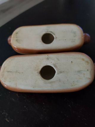 Rare Vintage 1960 ' s Hot Dog Salt and Pepper Shakers 2