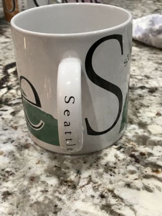 Starbucks Coffee Collector Series City Mug Seattle Washington