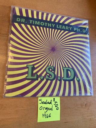 Timothy Leary L.  S.  D.  Ultra - Rare Still 
