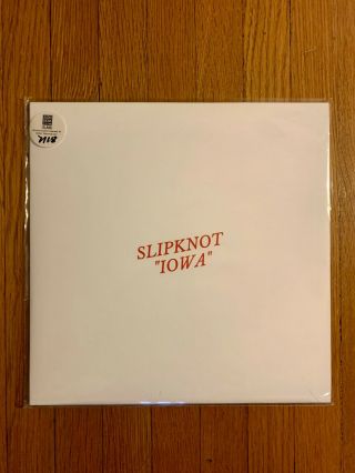 Slipknot Iowa Vinyl Test Press 2 Lp White Label Import