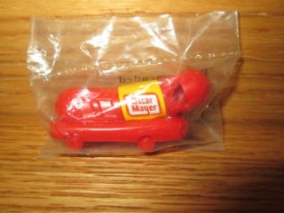 Oscar Mayer Wienermobile Whistle Red Plastic