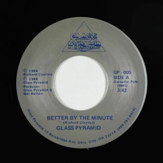 Modern Soul Boogie 45 - Glass Pyramid - Better By The Minute - Private Vg,  Rare