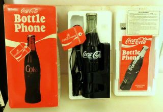 Nos - In - Box Coca Cola Bottle Phone Model 5000 Plug - In Telephone