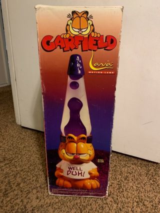Garfield Lava Lamp Model 5109